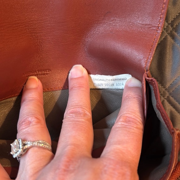 Bottega Veneta Brown Woven Clutch w COA - Picture 6 of 10